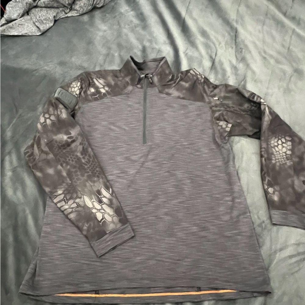 5.11 Tactical Gray Camouflage Waterproof Rapid Ops Pullover